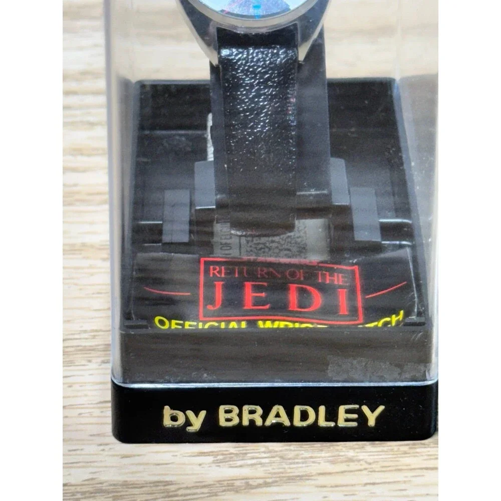 NOS Vintage Star Wars 1983 Return of The Jedi‎ Wrist Watch Darth Vader Bradley